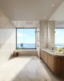 I Primary Bathroom Light, Mercedes-Benz Places Miami, JDS Development Group, by The Boundary