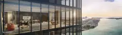 Waldorf Astoria Residences Miami - Exterior Living Room