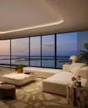 I Great Room Vignette, Mercedes-Benz Places Miami, JDS Development Group, by The Boundary